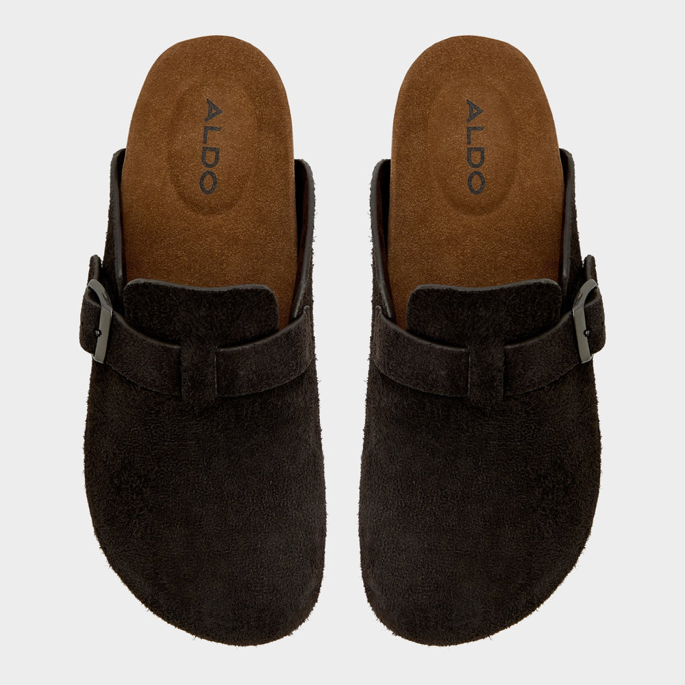 Spade Dark Brown Men's Loafers & Slip-Ons - Mule