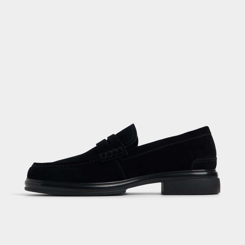 Tucker Black/Black Men's Dress Shoes - Loafer