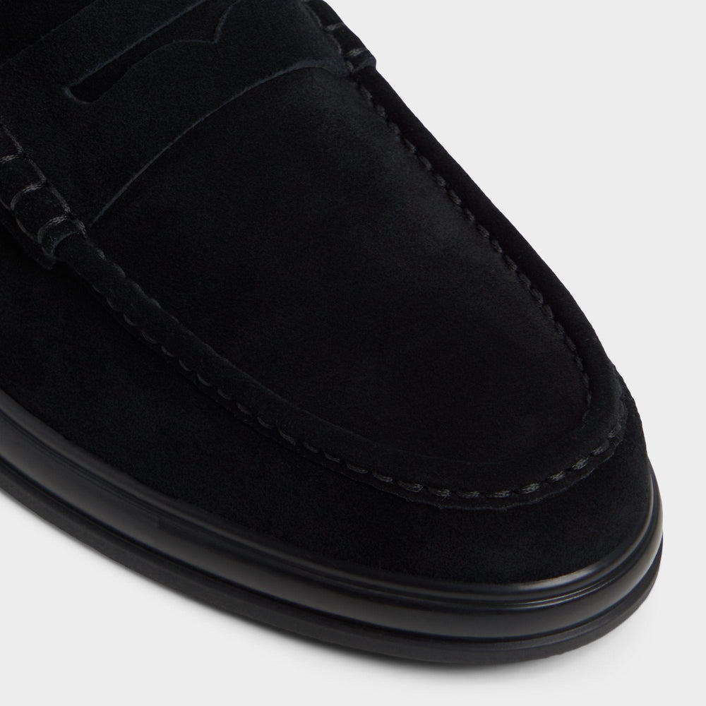 Tucker Black/Black Men's Dress Shoes - Loafer