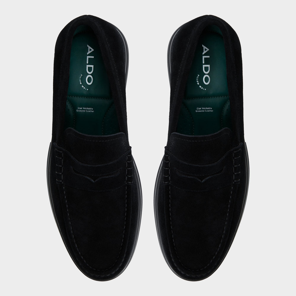 Tucker Black/Black Men's Dress Shoes - Loafer