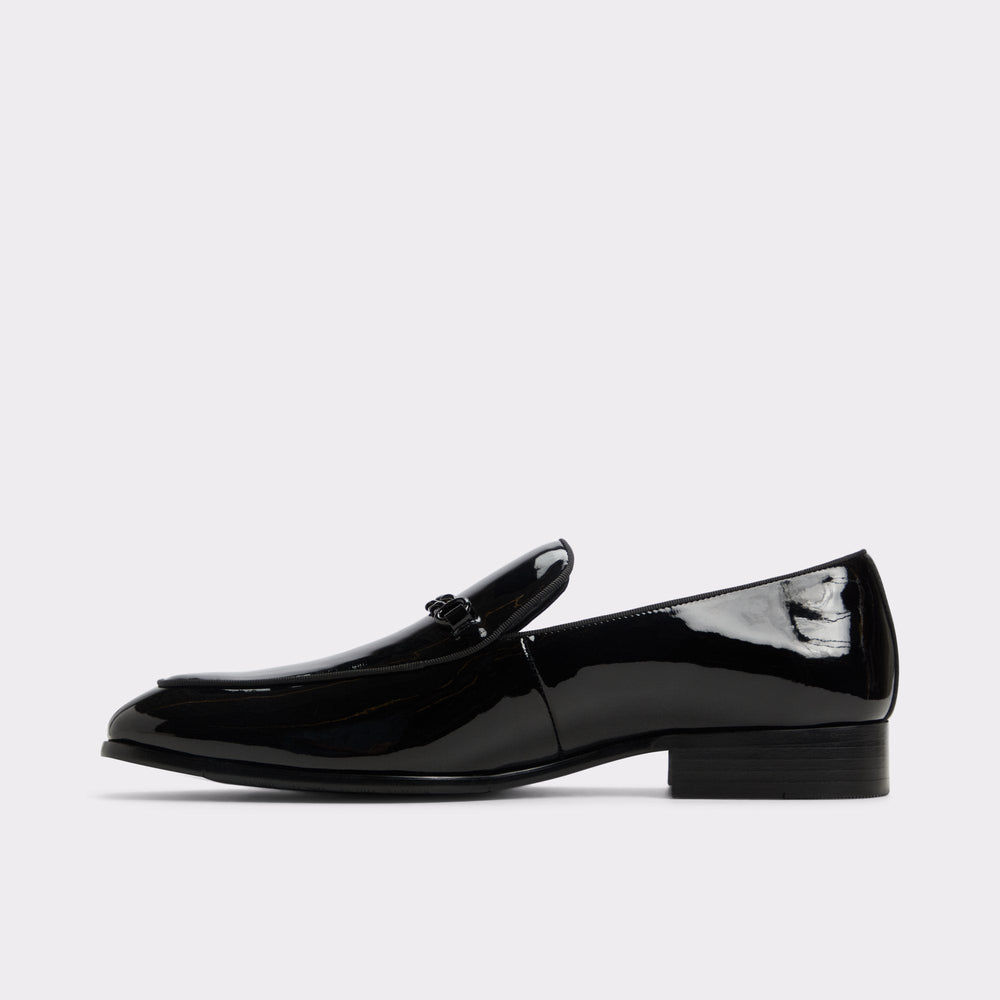 Umo Black Men's Dress Shoes - Loafer