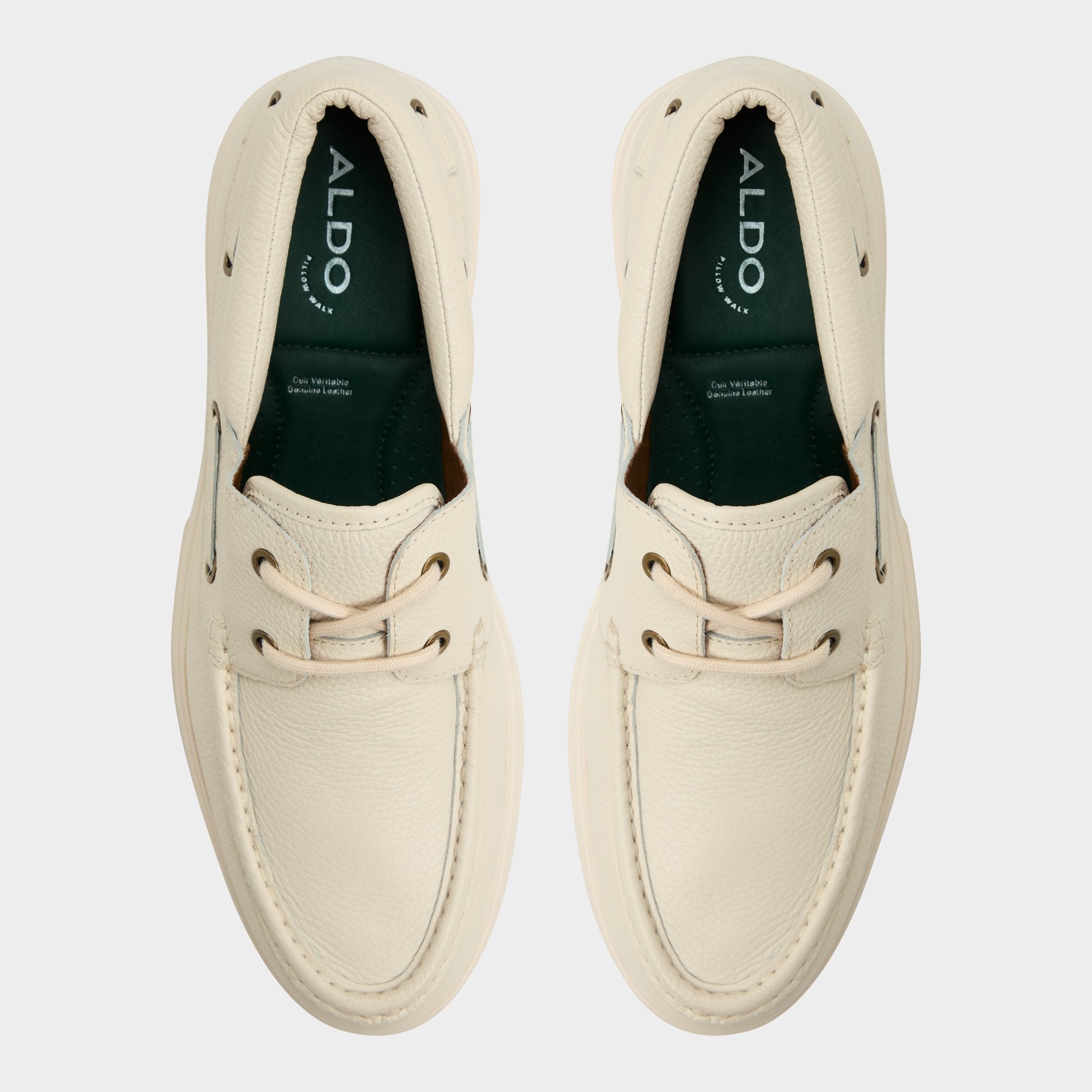 Seaexplorer Ivory Men's Dress Shoes - Boat shoe