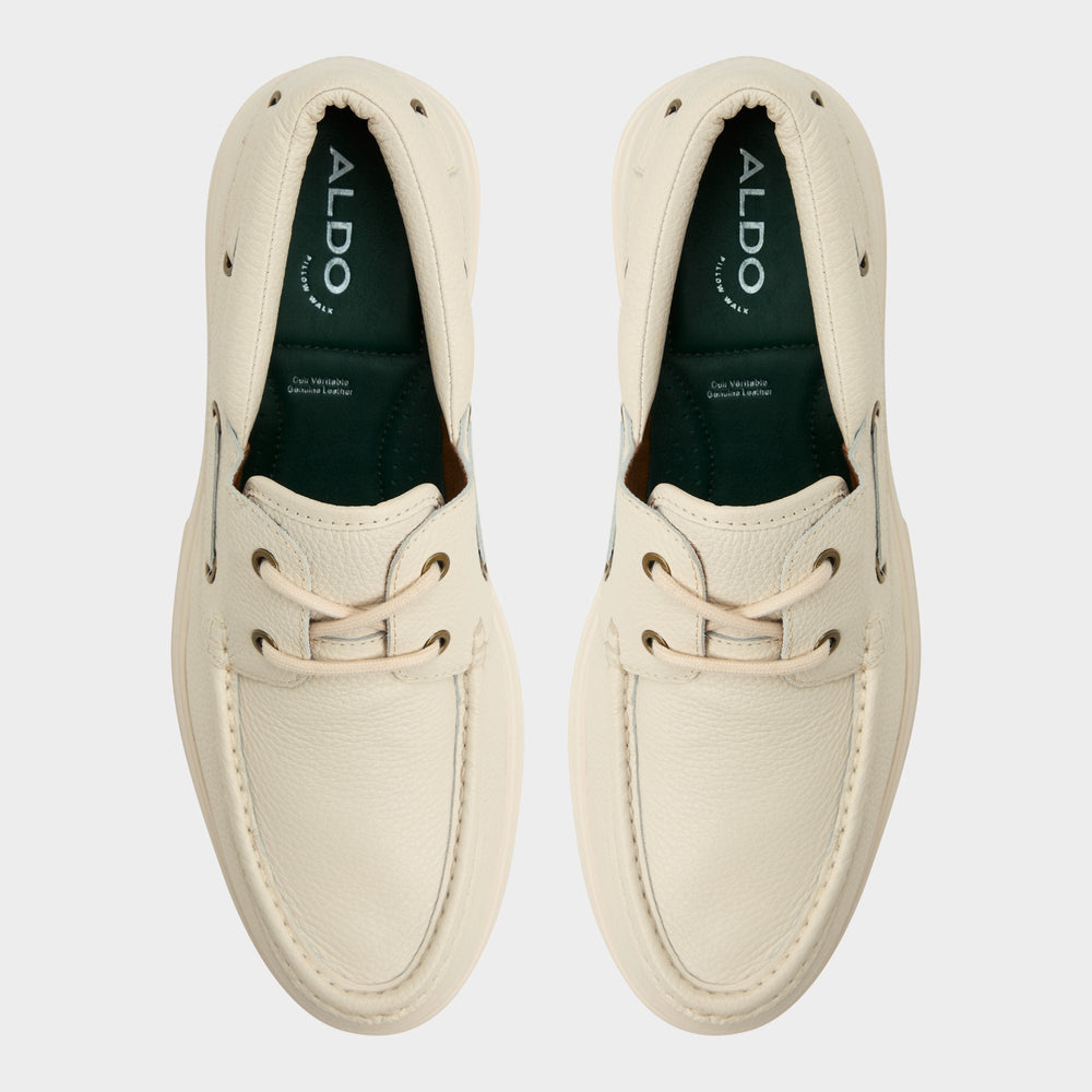 Seaexplorer Ivory Men's Dress Shoes - Boat shoe