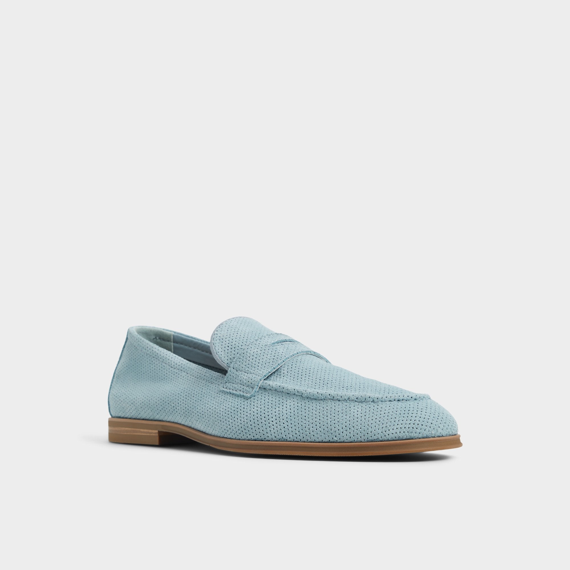 Journey Light Blue Men's Dress Shoes - Loafer