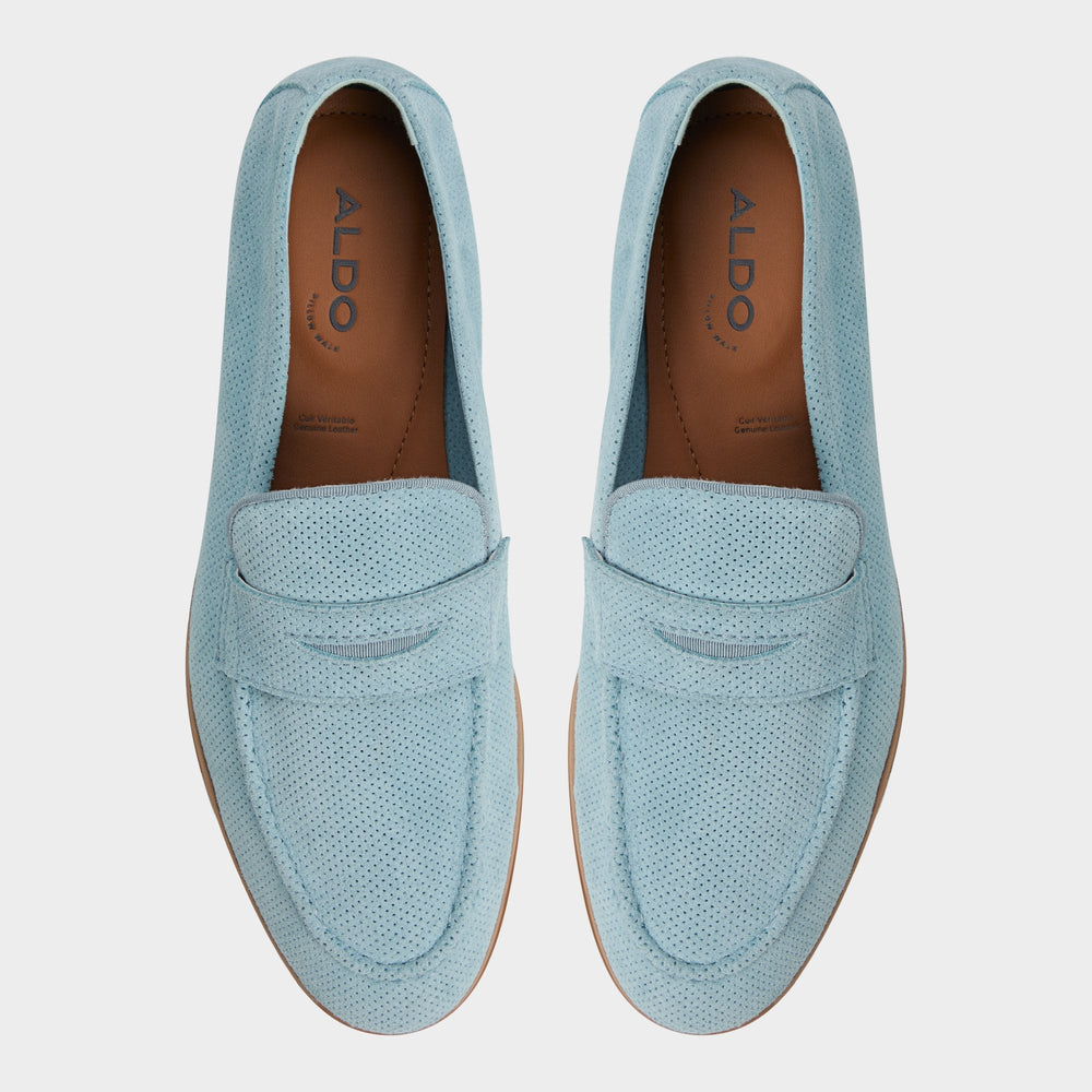 Journey Light Blue Men's Dress Shoes - Loafer