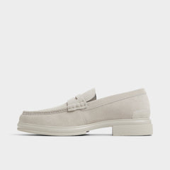 Tucker Light Grey Men's Dress Shoes - Loafer