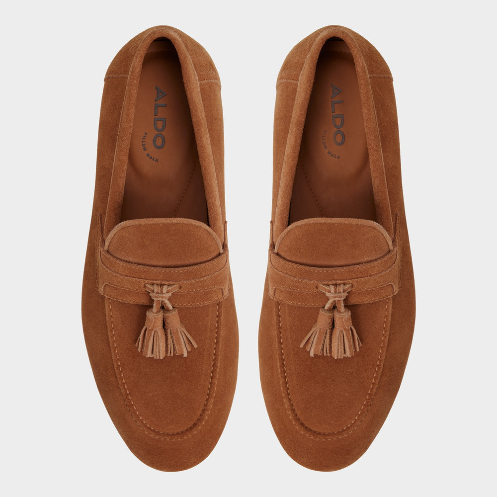Grover Light Brown Men's Dress Shoes - Loafer