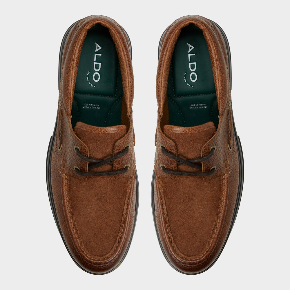 Seaexplorer Cognac Men's Dress Shoes - Boat shoe