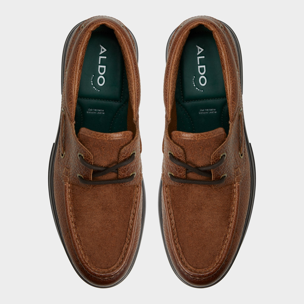 Seaexplorer Cognac Men's Dress Shoes - Boat shoe