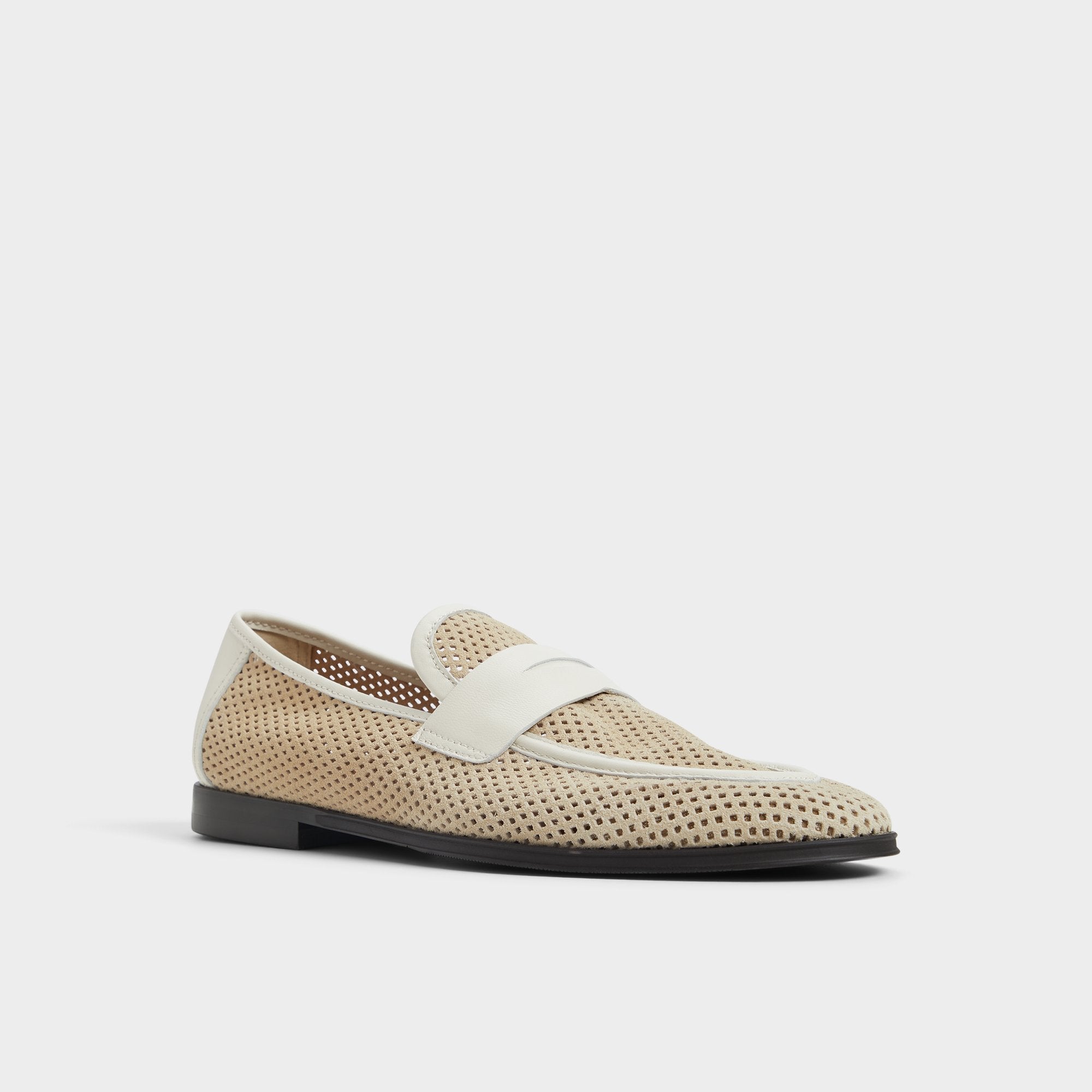 Arnold Beige Men's Dress Shoes - Loafer