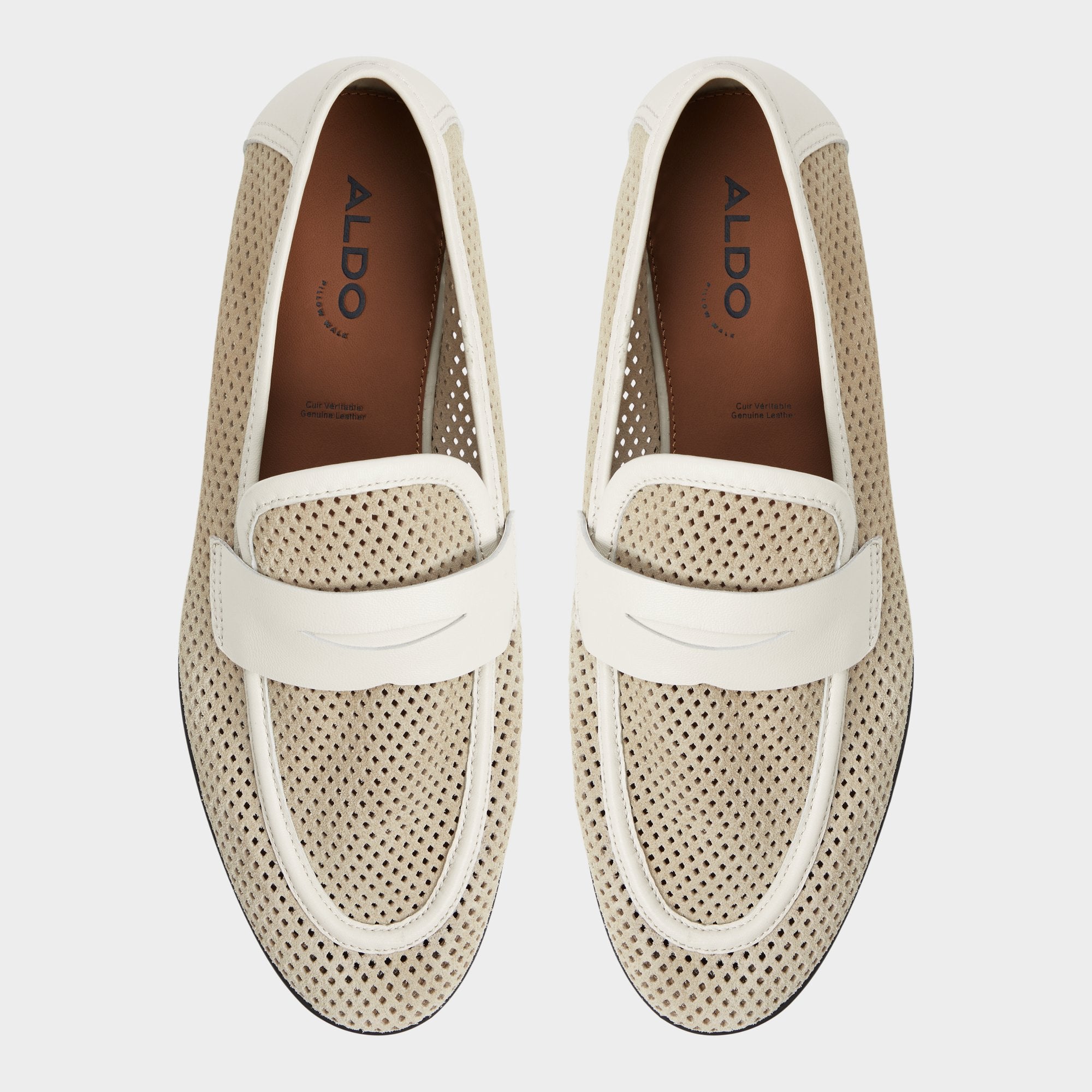 Arnold Beige Men's Dress Shoes - Loafer