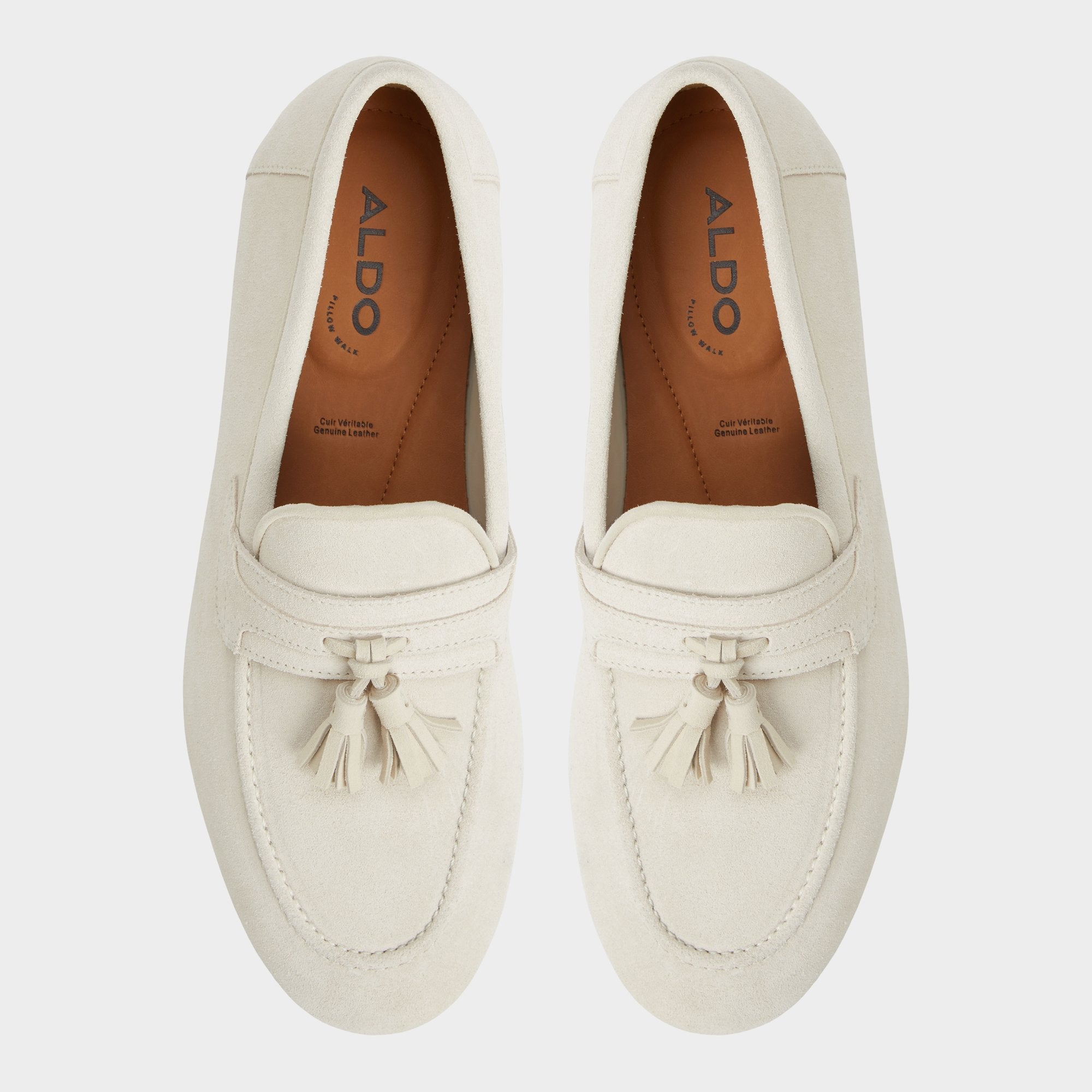 Grover Ivory Men's Dress Shoes - Loafer