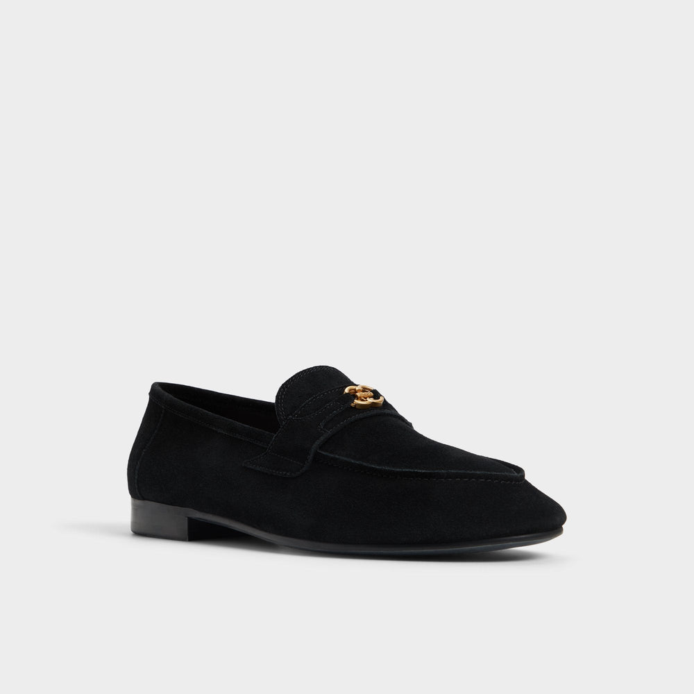 Fiero Black Men's Dress Shoes - Loafer