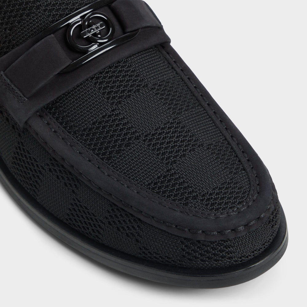 Hawley Black Men's Dress Shoes - Loafer