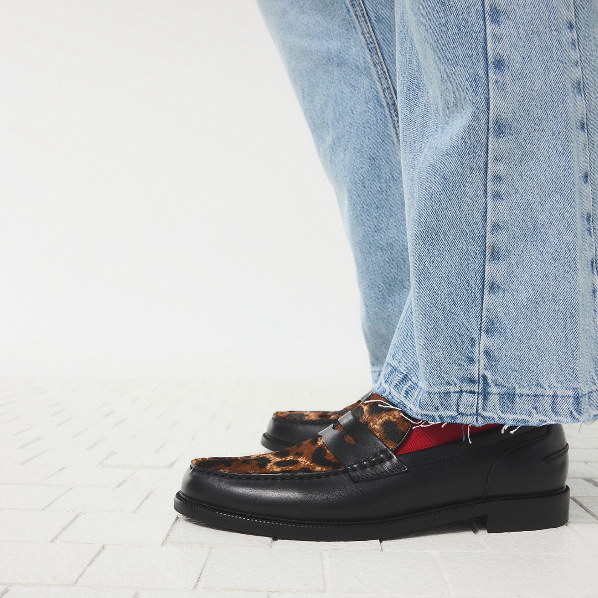 Kieran in Black Combo 14154086 - Loafer