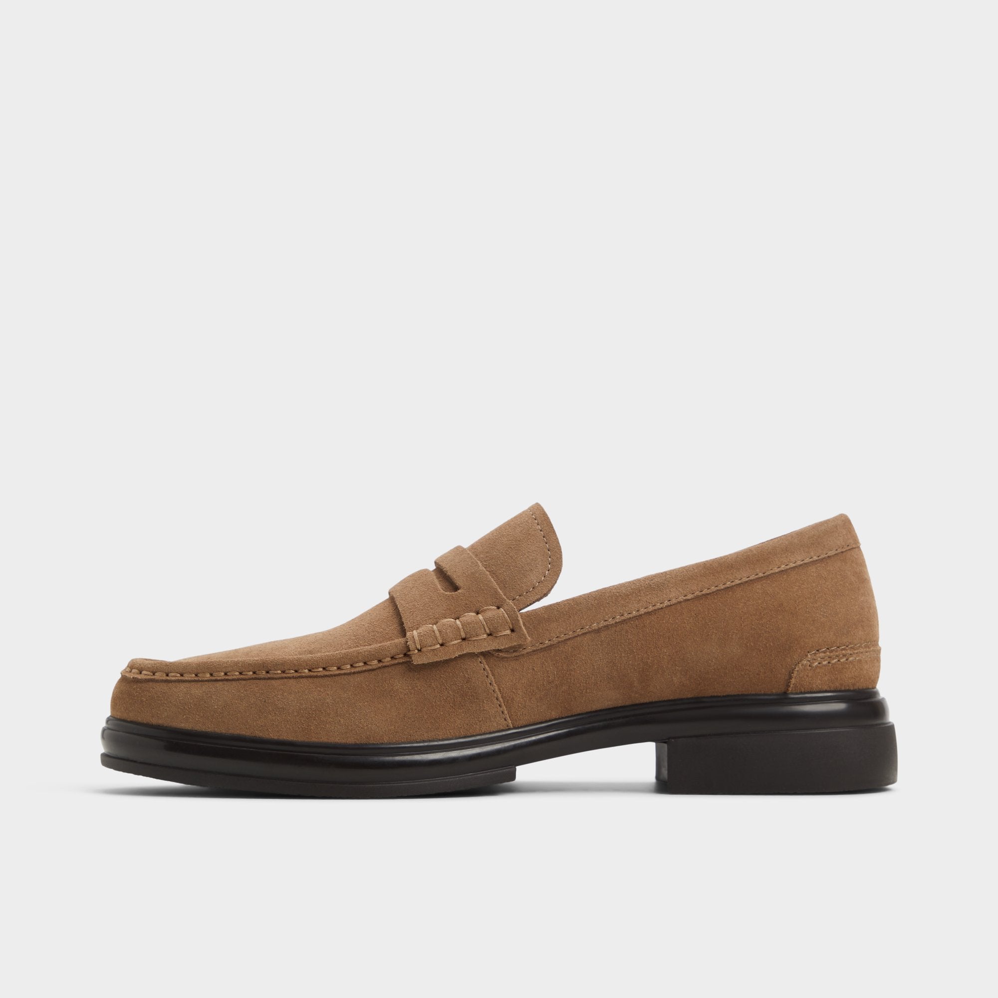 Tucker Other Brown Leather Suede Men's Dress Shoes - Loafer