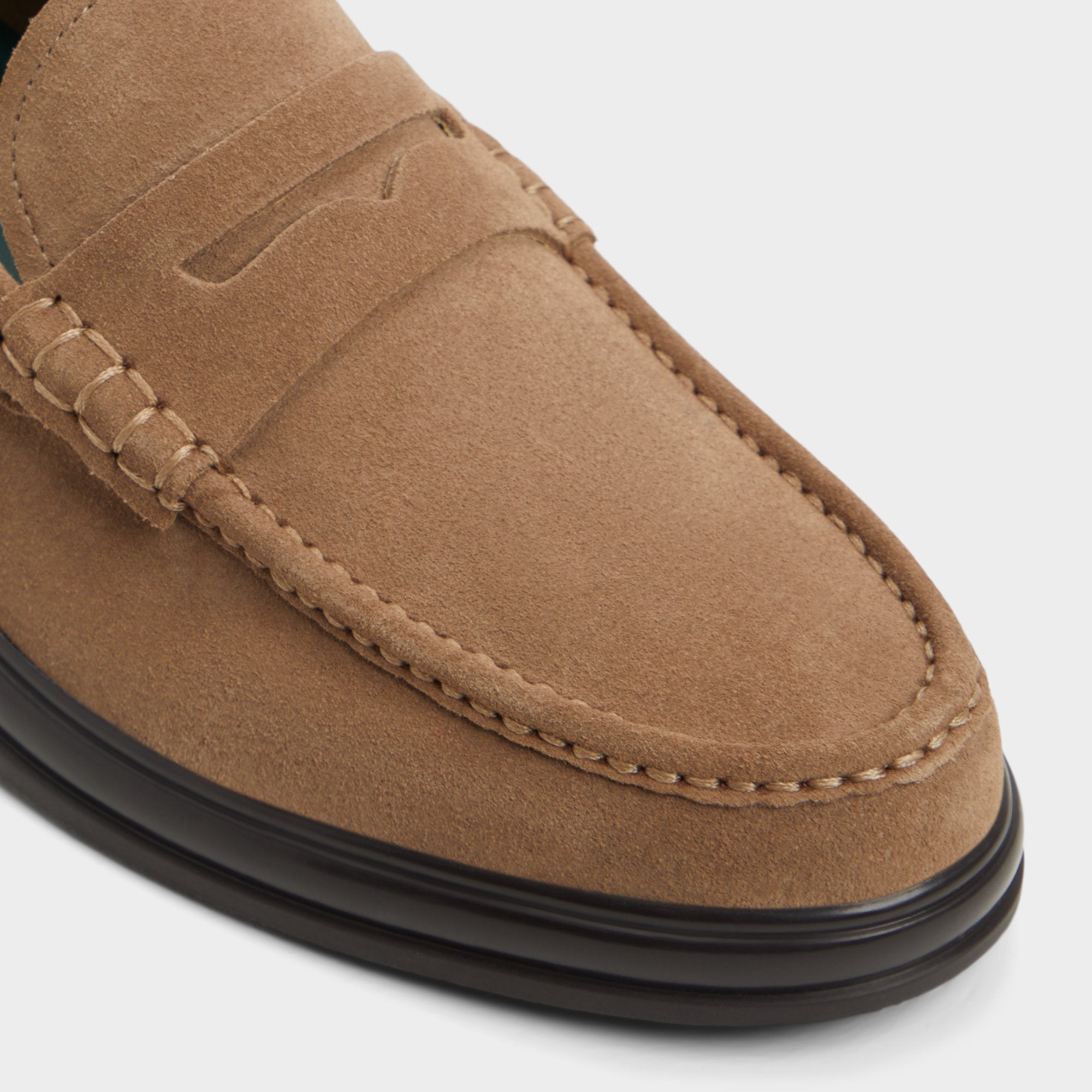 Tucker Other Brown Leather Suede Men's Dress Shoes - Loafer