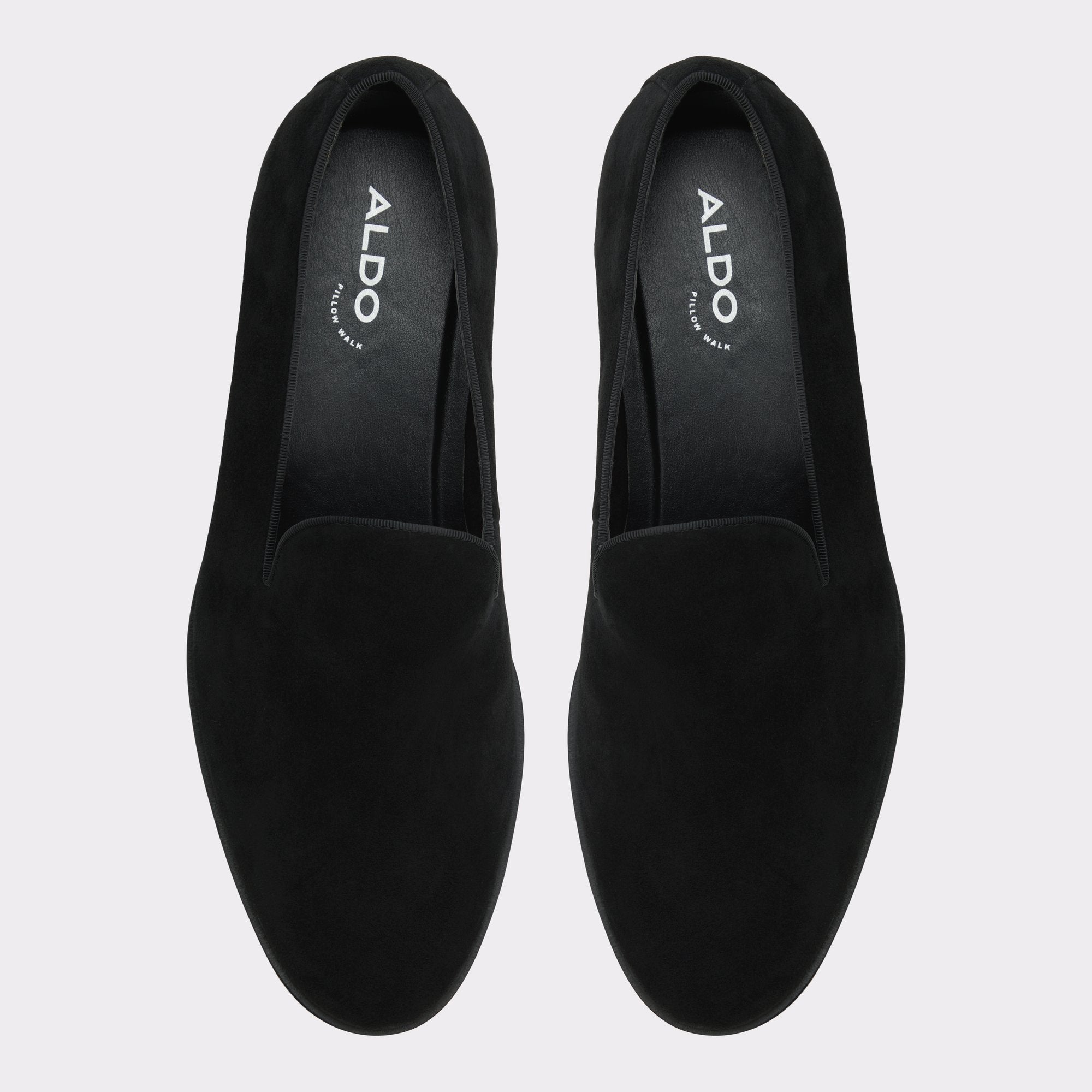 Casino Other Black Leather Suede Men's Dress Shoes - Loafer