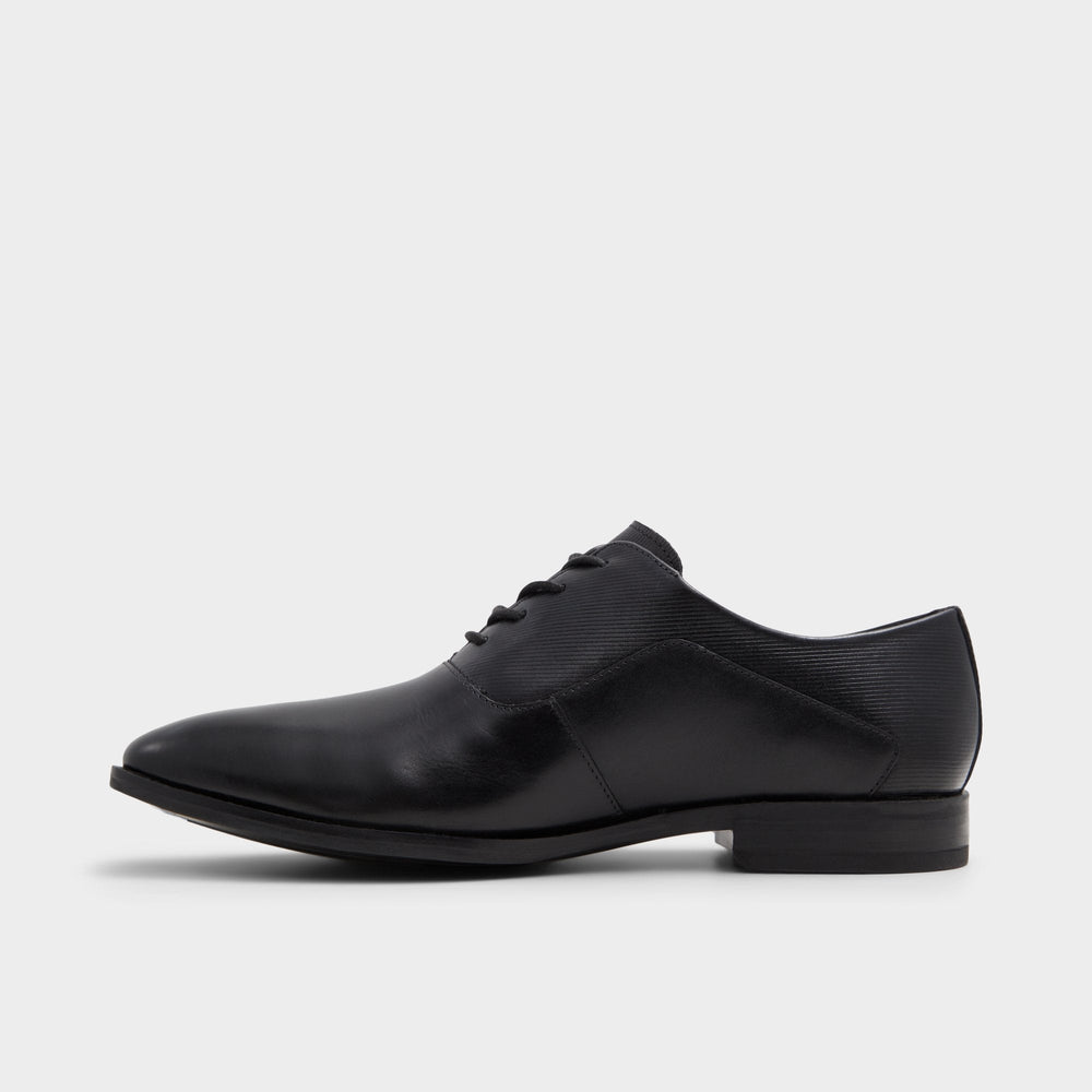 Morio Black Men's Oxfords & Lace-ups - Oxford shoe