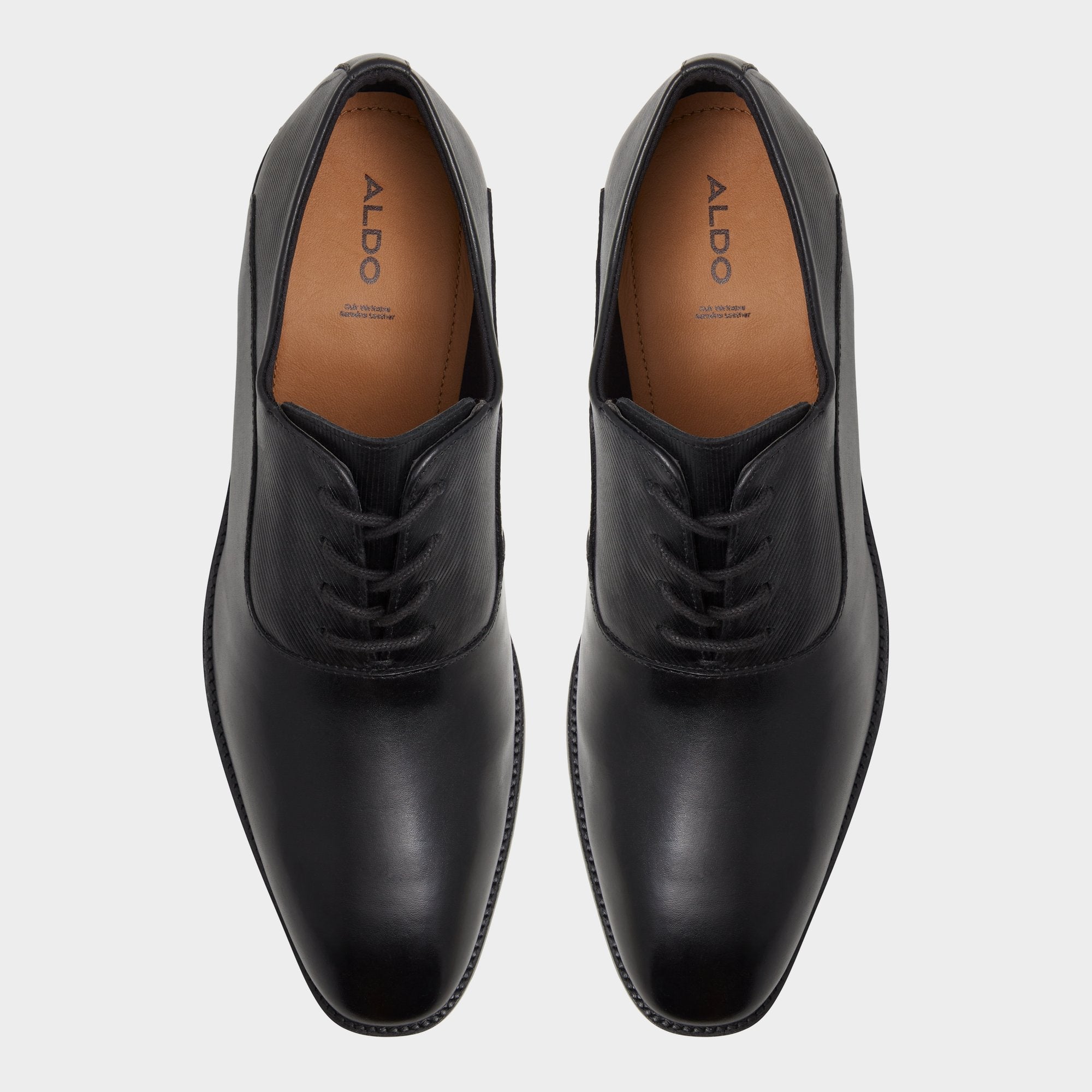 Morio Black Men's Oxfords & Lace-ups - Oxford shoe