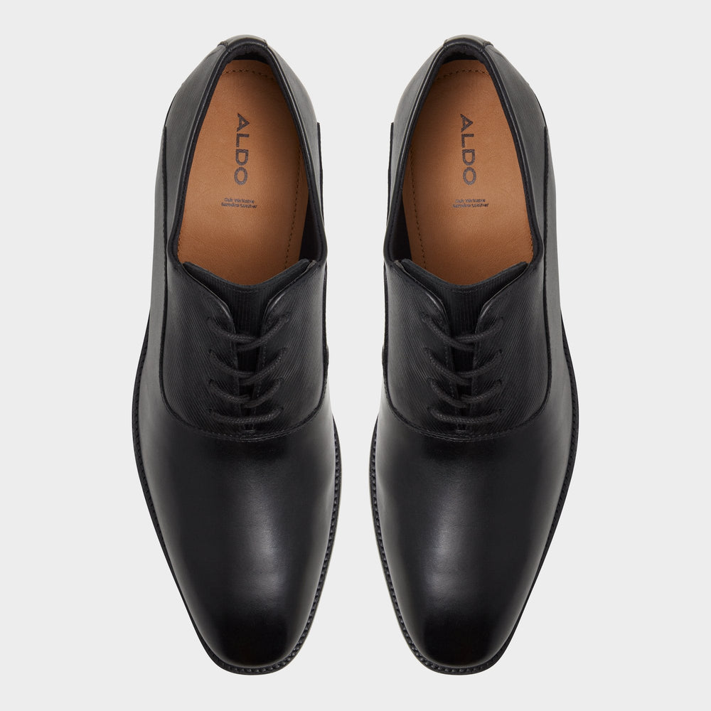 Morio Black Men's Oxfords & Lace-ups - Oxford shoe