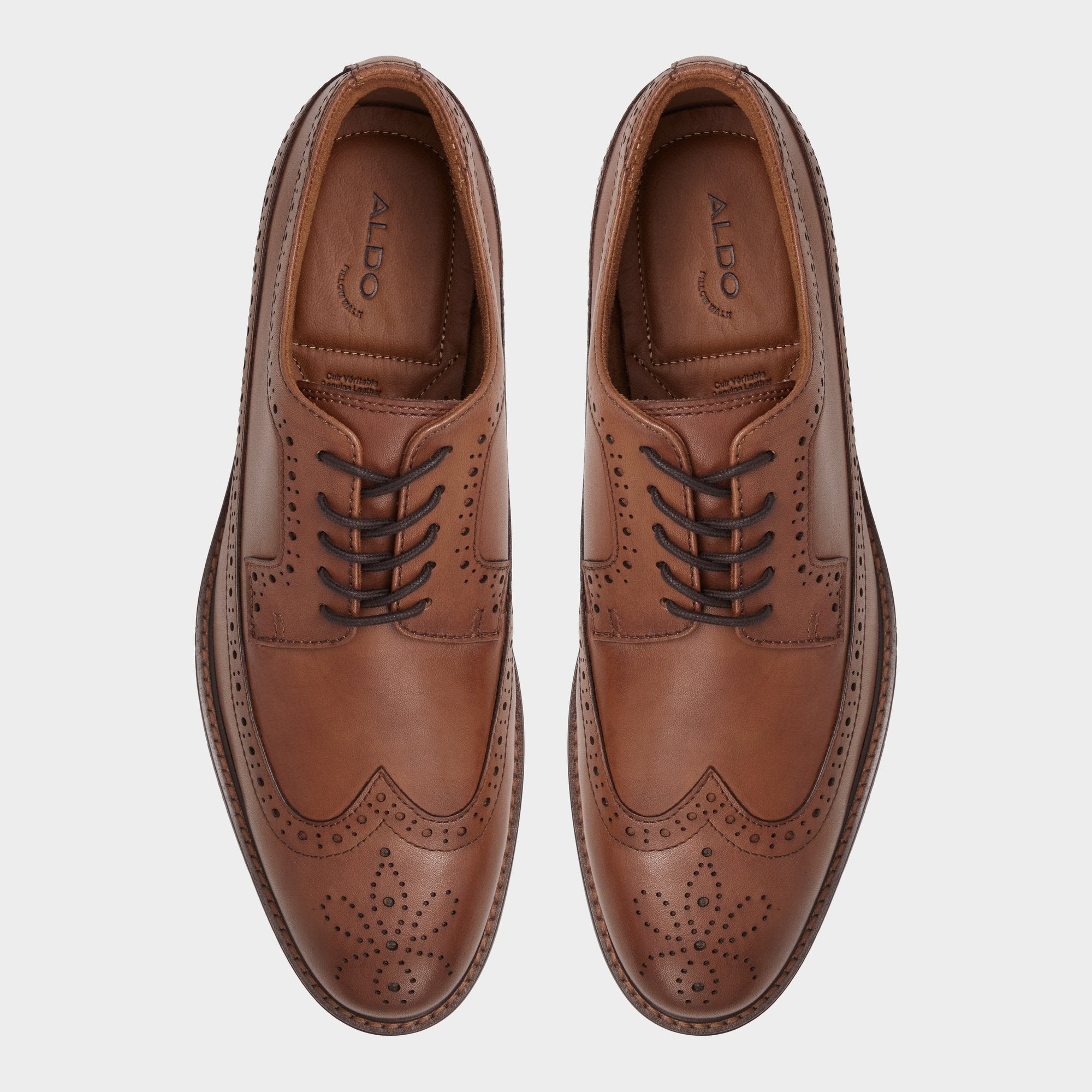 Fatisekflexx Cognac Men's Oxfords & Lace-ups - Oxford shoe