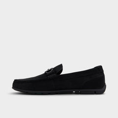 Orlovoflexx Black Men's Loafers & Slip-Ons - Driving shoe