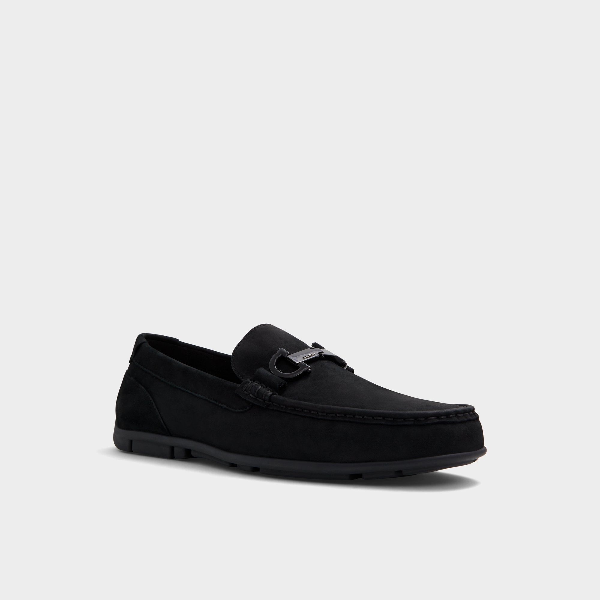 Orlovoflexx Black Men's Loafers & Slip-Ons - Driving shoe