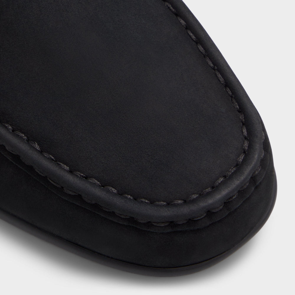 Orlovoflexx Black Men's Loafers & Slip-Ons - Driving shoe