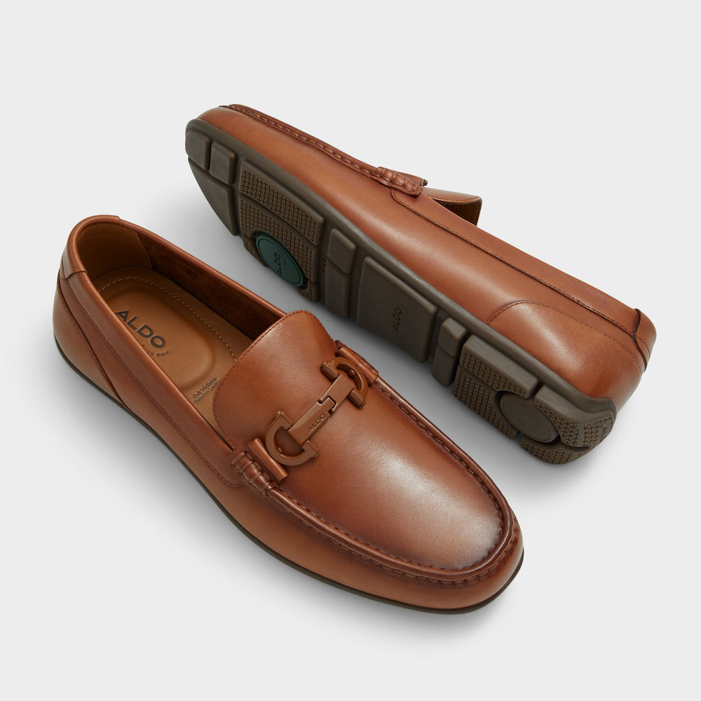Orlovoflexx Light Brown Men's Loafers & Slip-Ons - Driving shoe