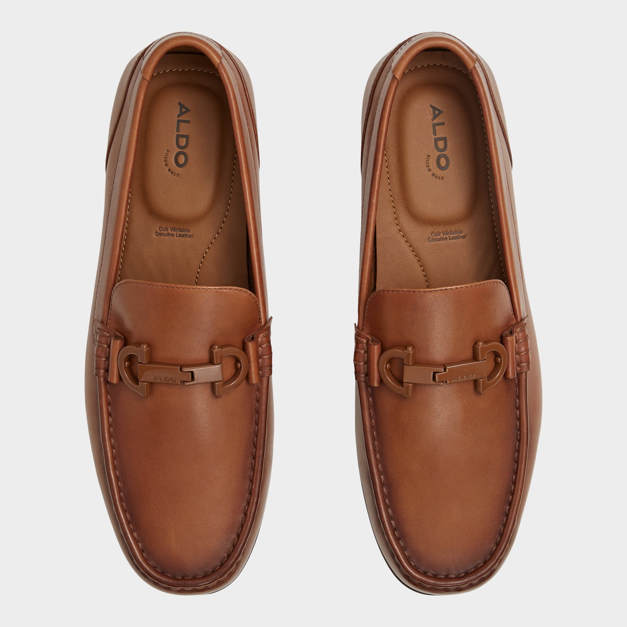 Orlovoflexx Light Brown Men's Loafers & Slip-Ons - Driving shoe