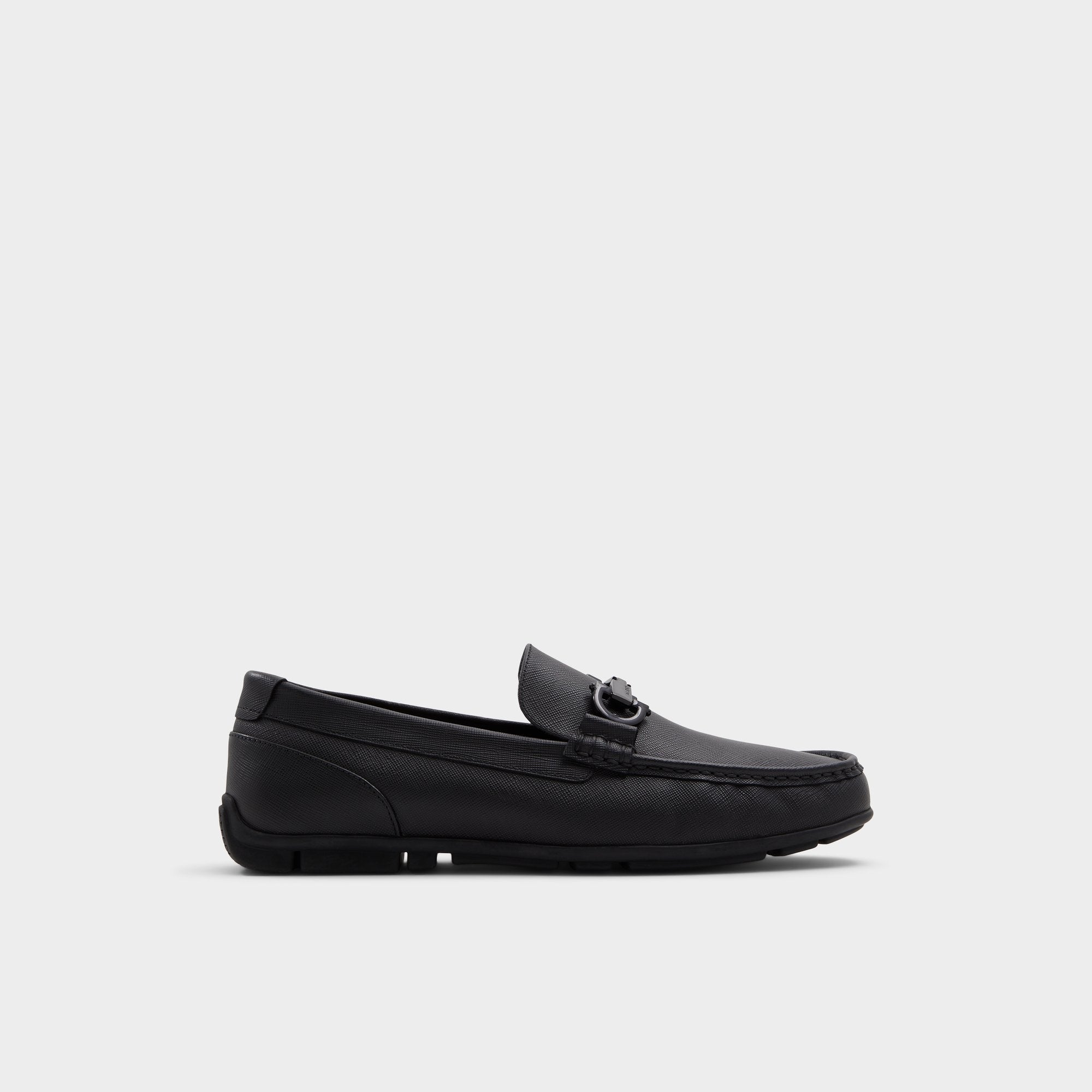 Orlovoflexx Open Black Men's Loafers & Slip-Ons - Driving shoe