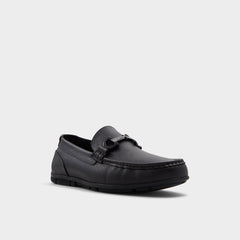 Orlovoflexx Open Black Men's Loafers & Slip-Ons - Driving shoe