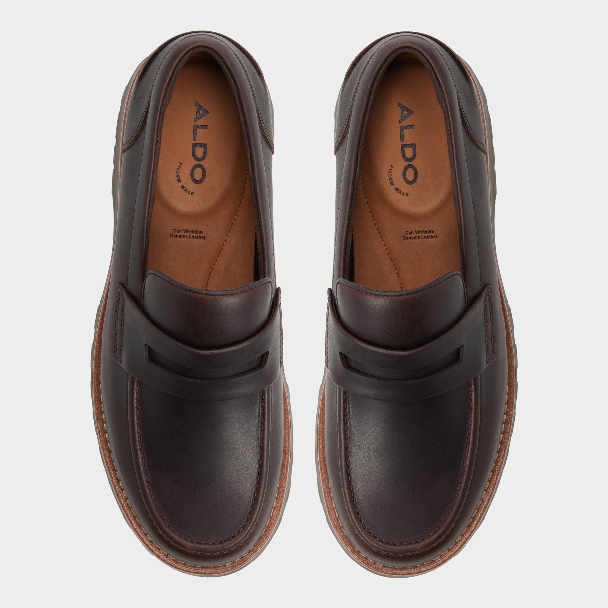 Kole in Dark Brown - Loafer