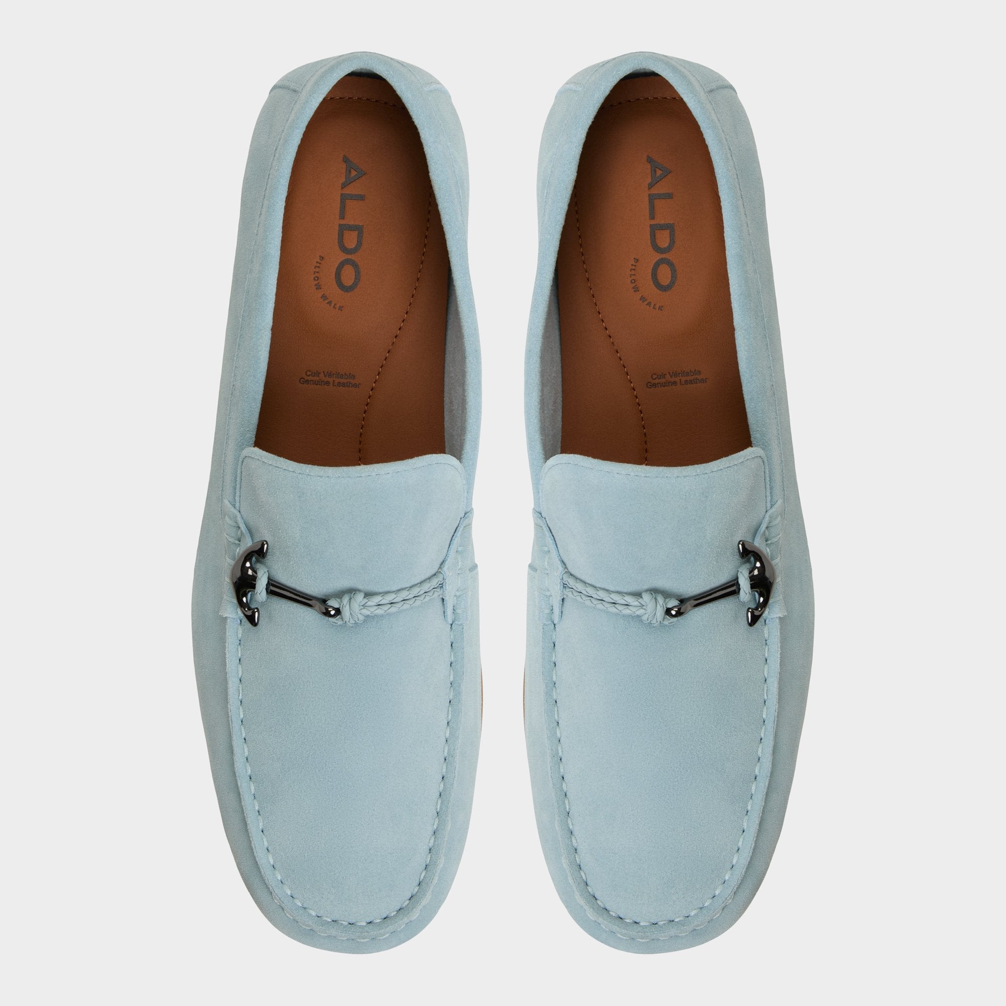 Wilbart Light Blue Men's Casual Shoes - Loafer