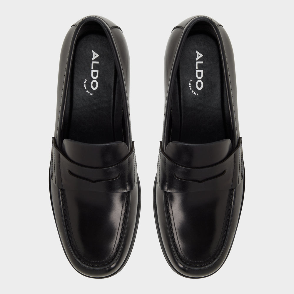 Keifer Black Men's Dress Shoes - Loafer