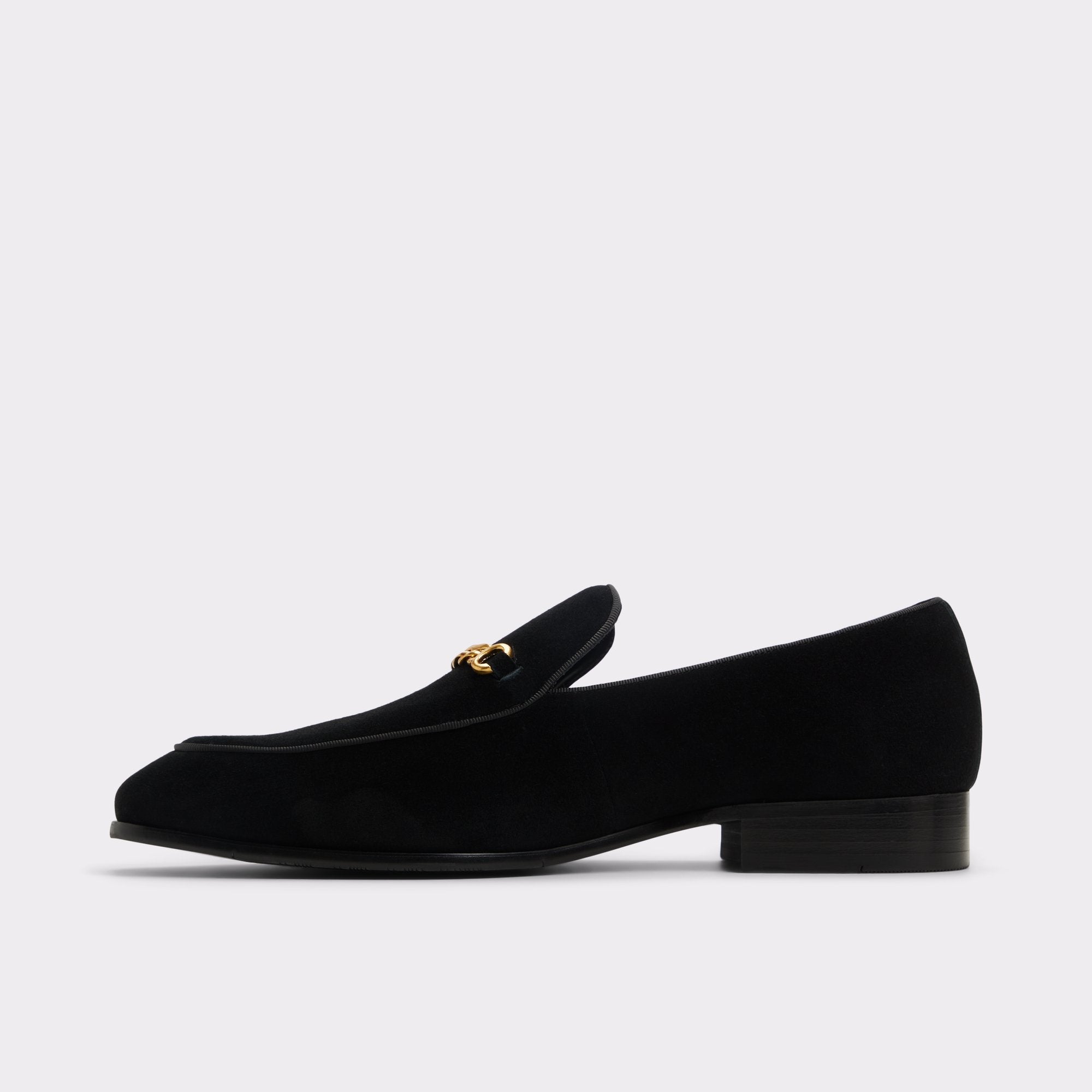 Umo Open Black Men's Dress Shoes - Loafer