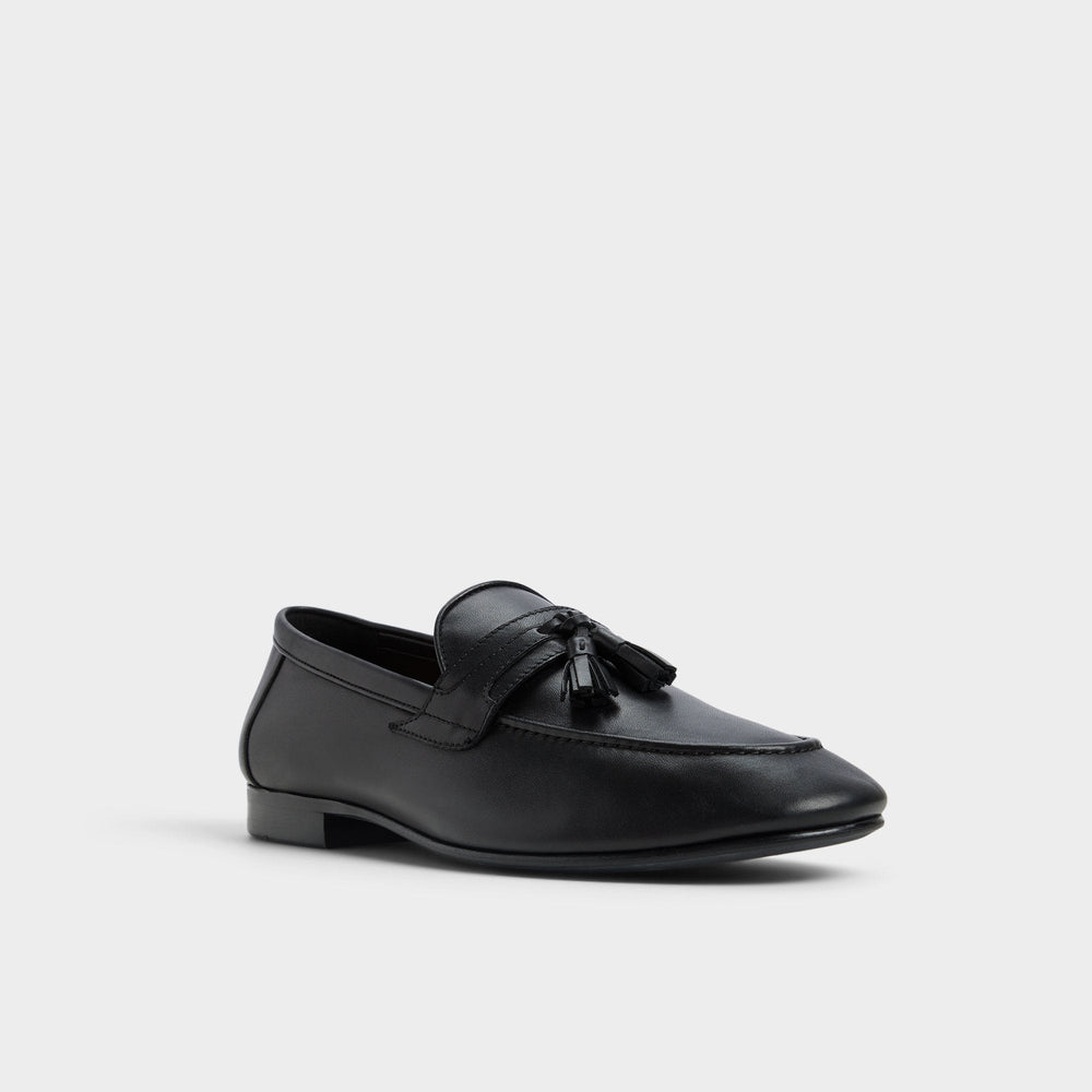 Grover Black Men's Dress Shoes - Loafer