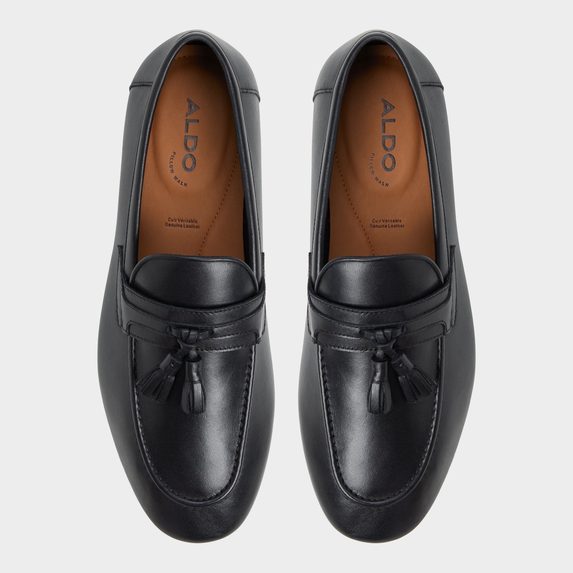 Grover Black Men's Dress Shoes - Loafer