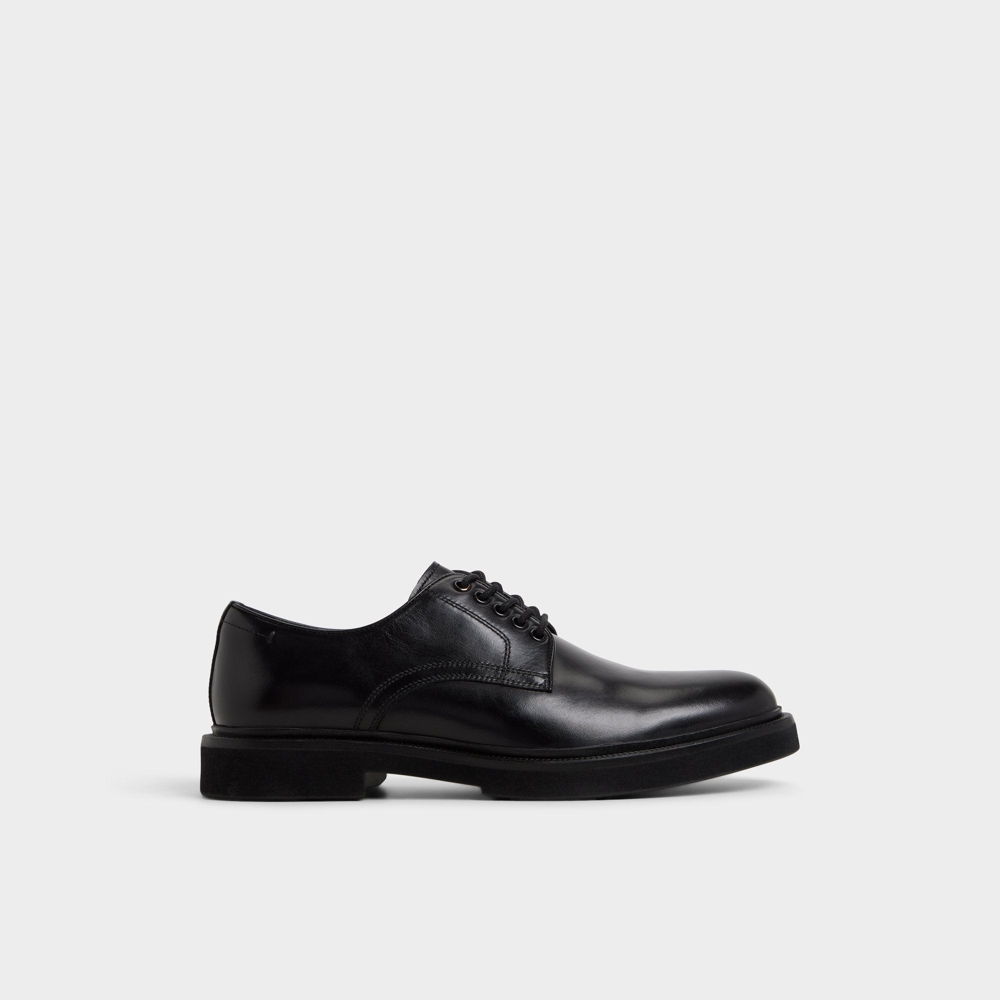 Geoff in Black - Derby shoe