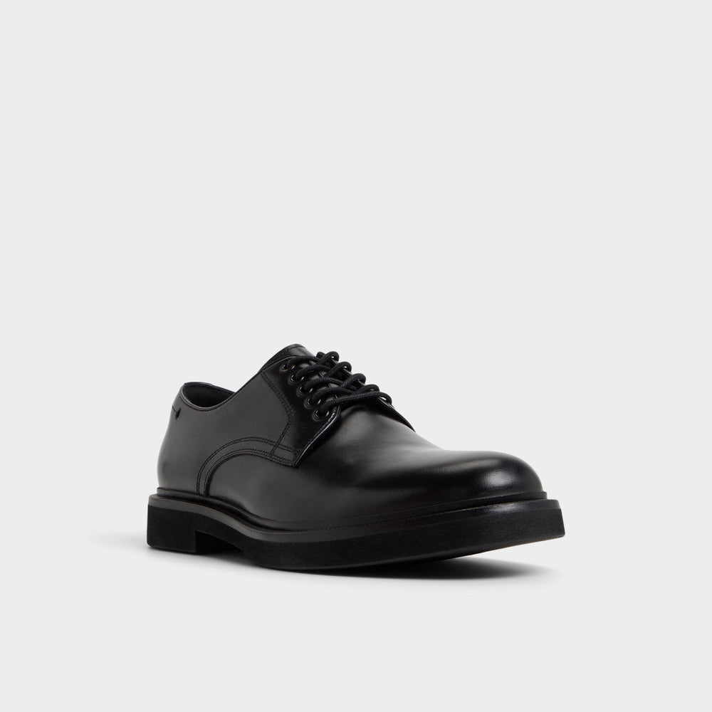 Geoff in Black - Derby shoe