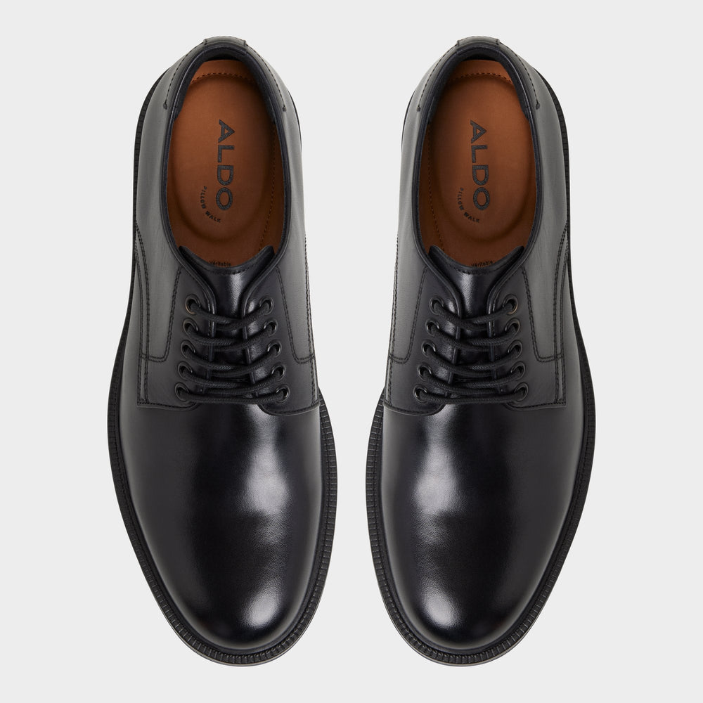 Geoff in Black - Derby shoe