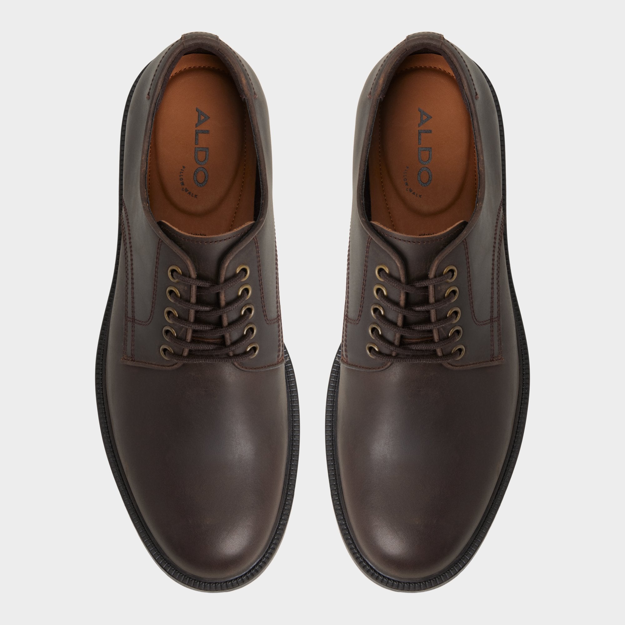 Geoff in Dark Brown - Derby shoe