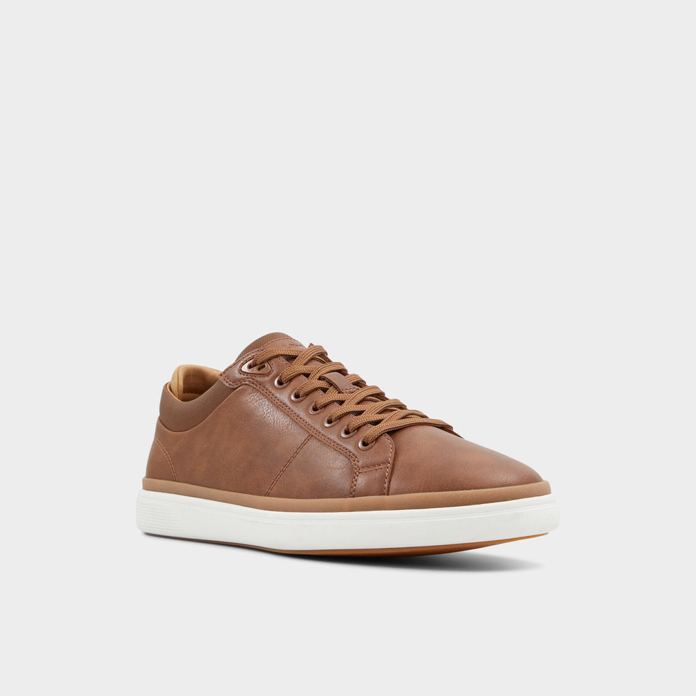Cup sole Finespec Light Brown Men's Low top - Low top sneaker