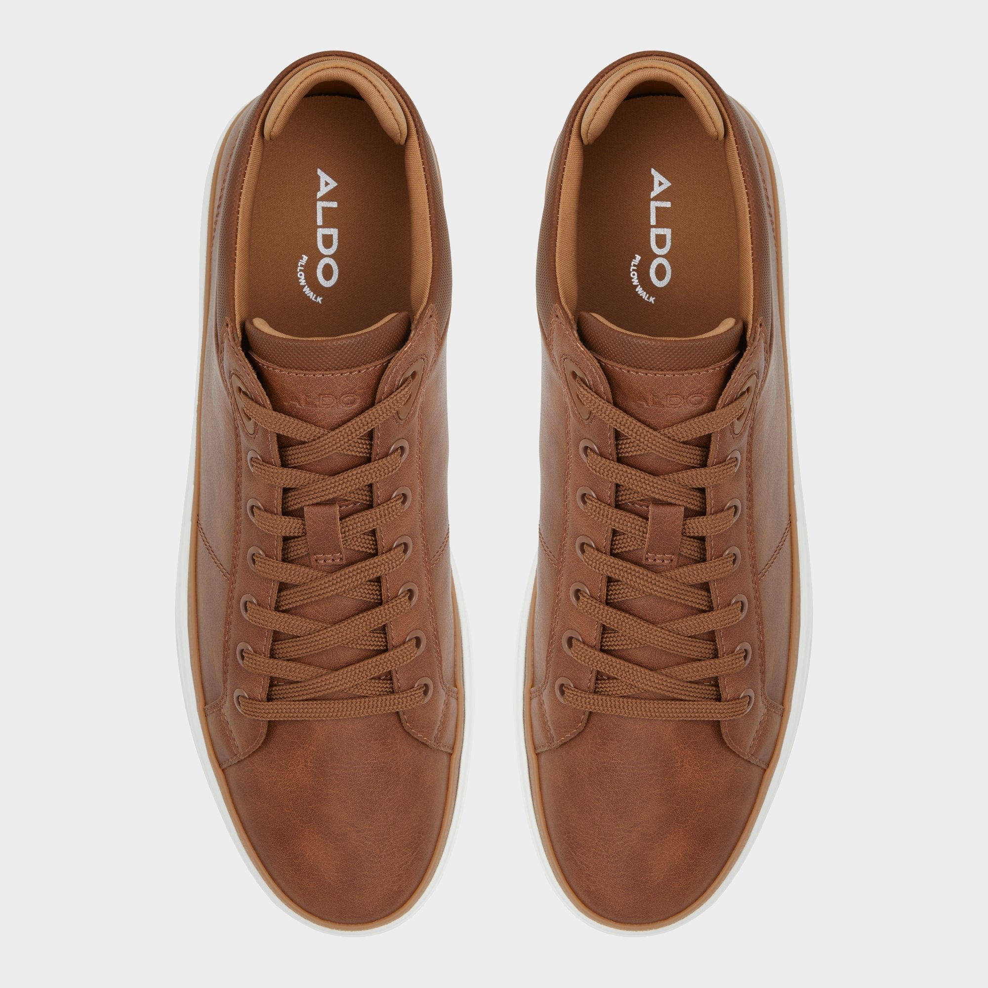 Cup sole Finespec Light Brown Men's Low top - Low top sneaker