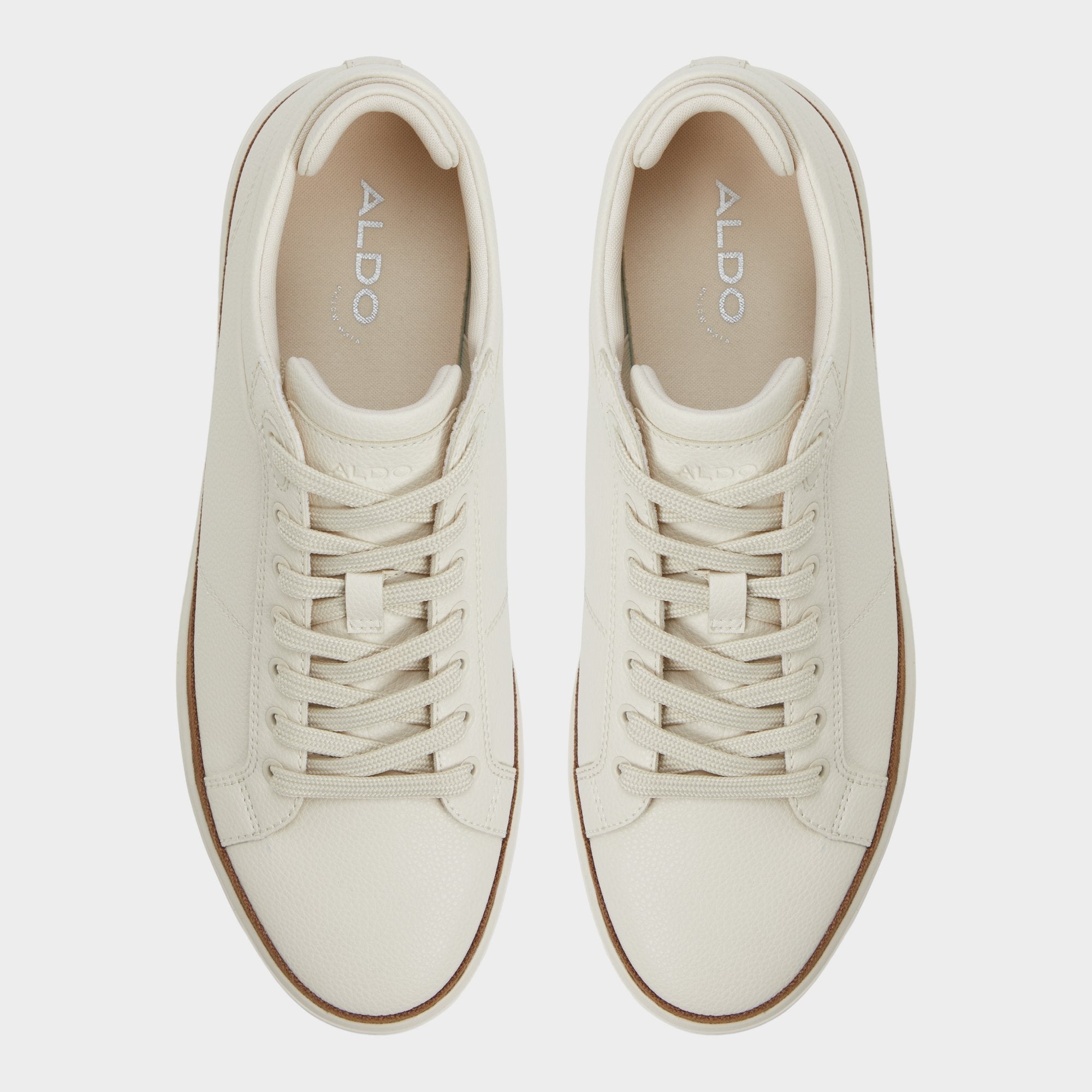 Cup sole Finespec in Light Beige 14102436 - Low top sneaker