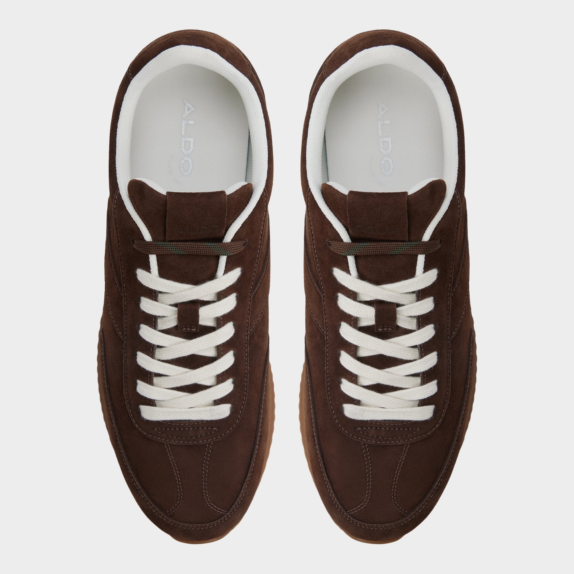 Cup sole Nathaniell in Dark Brown - Low top sneaker
