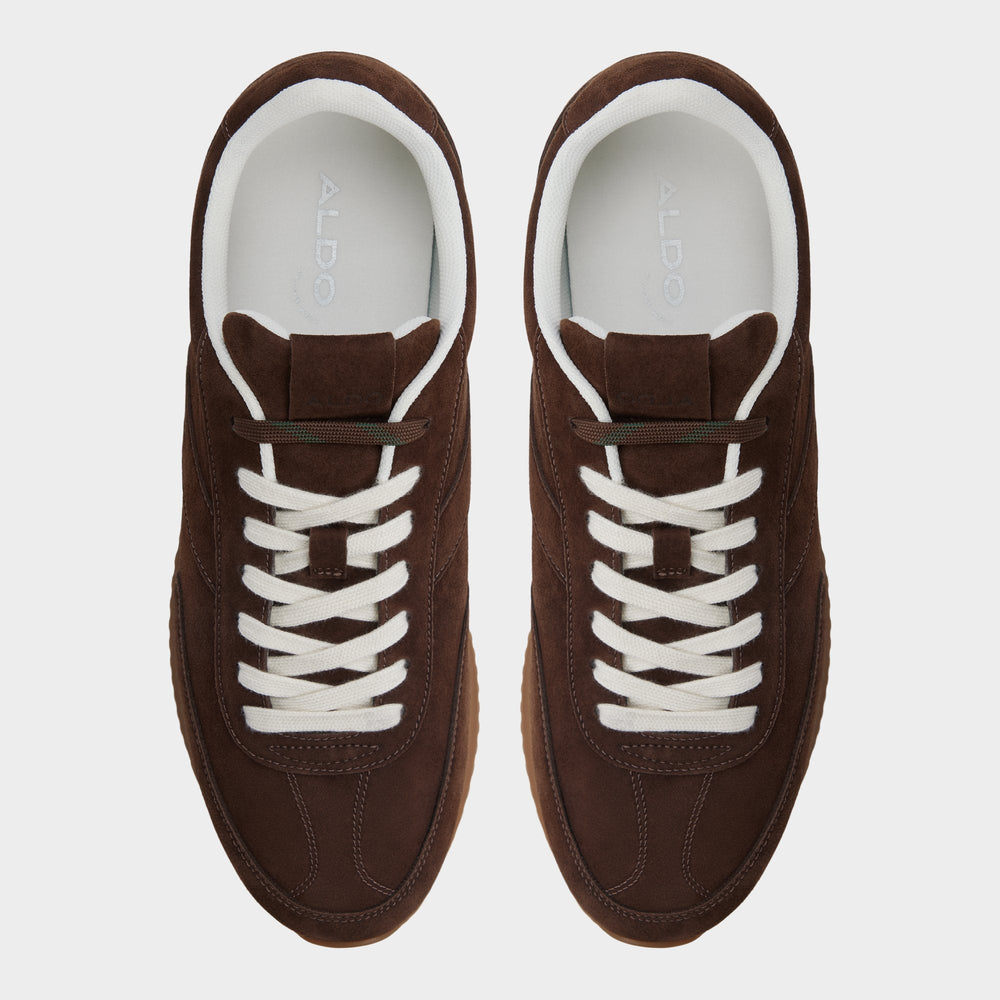 Cup sole Nathaniell in Dark Brown - Low top sneaker