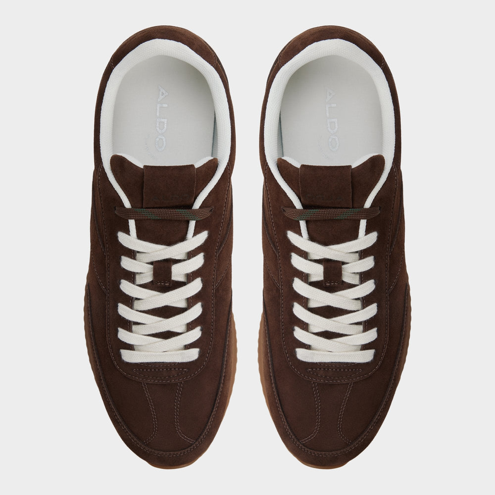 Cup sole Nathaniell in Dark Brown - Low top sneaker