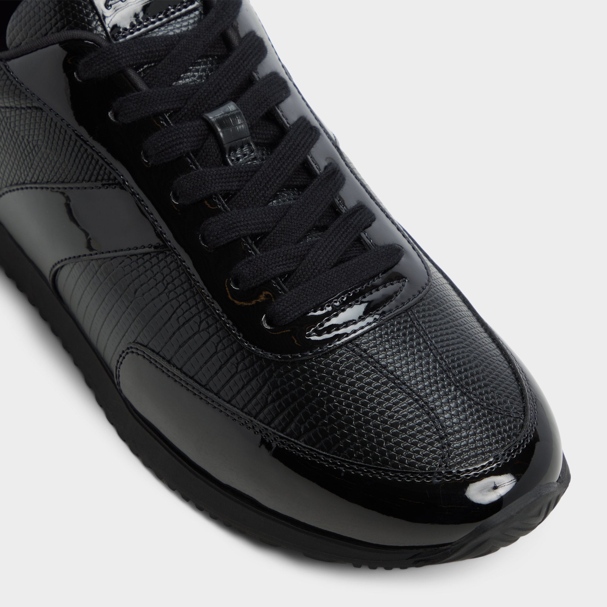 Nathaniel in Other Black - Low top sneaker Cup sole